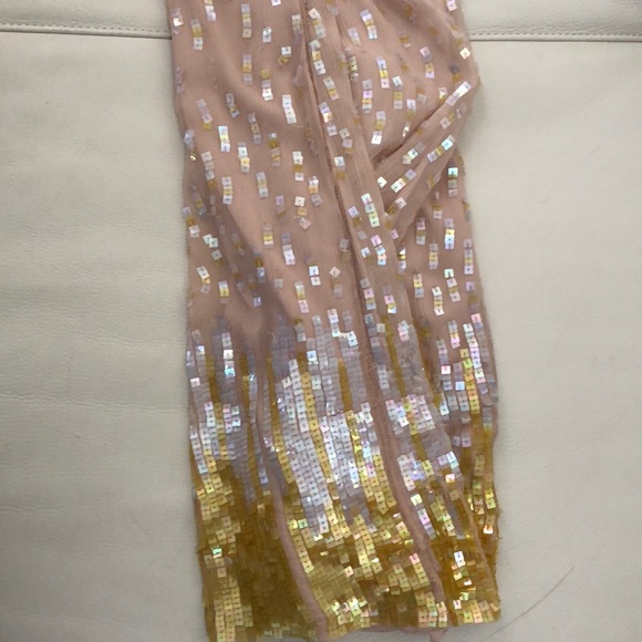 Alice+ Olivia Sequin Dress Sz 4 - Picture 6 of 8